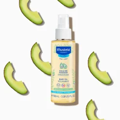 Kids Mustela Body & Hair Care|Body & Hair Care>Baby Oil 100ml