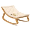 Charlie Crane Swings & Rockers>Baby Rocker LEVO - Beechwood / Organic Milk