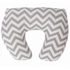 Jolly Jumper Cushions & Pillows|Nursing Pillows>Baby Sitter Nursing Pillow Slipcover - Gray Chevron