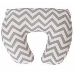Jolly Jumper Cushions & Pillows|Nursing Pillows>Baby Sitter Nursing Pillow Slipcover - Gray Chevron