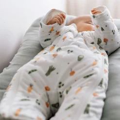 BOY Perlimpinpin Baby Sleepsuit for 3-6 months - Vegetables