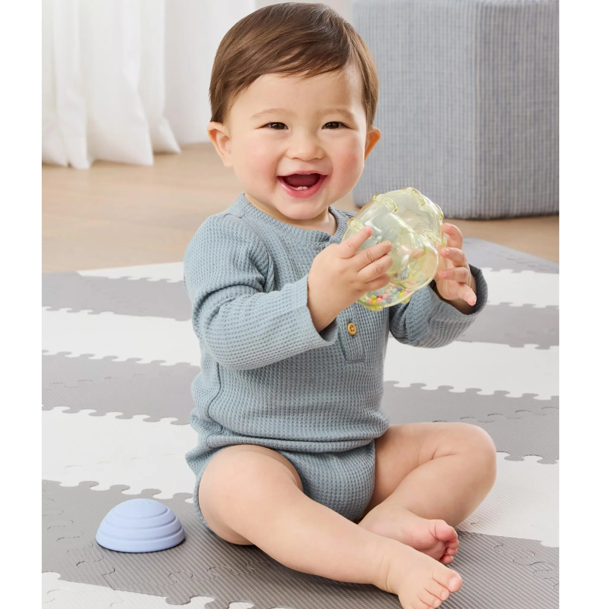 Kids Skip Hop Baby Stack & Crawl 4-in-1 Crab Baby Crawl Toy