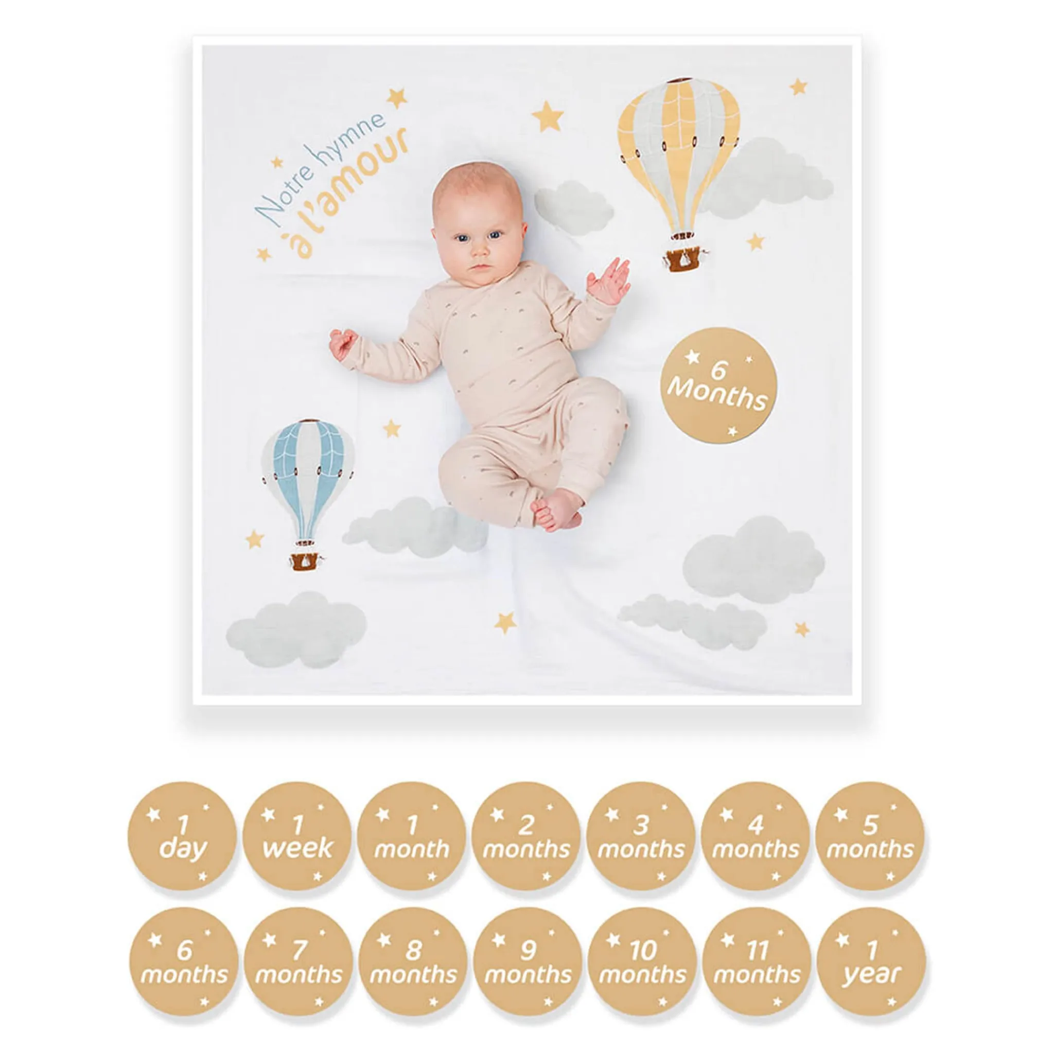 Kids Lulujo Baby's 1st Year Milestone