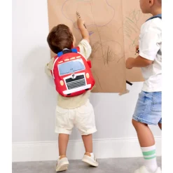 Kids Lassig Backpack - Tiny Fire Engine