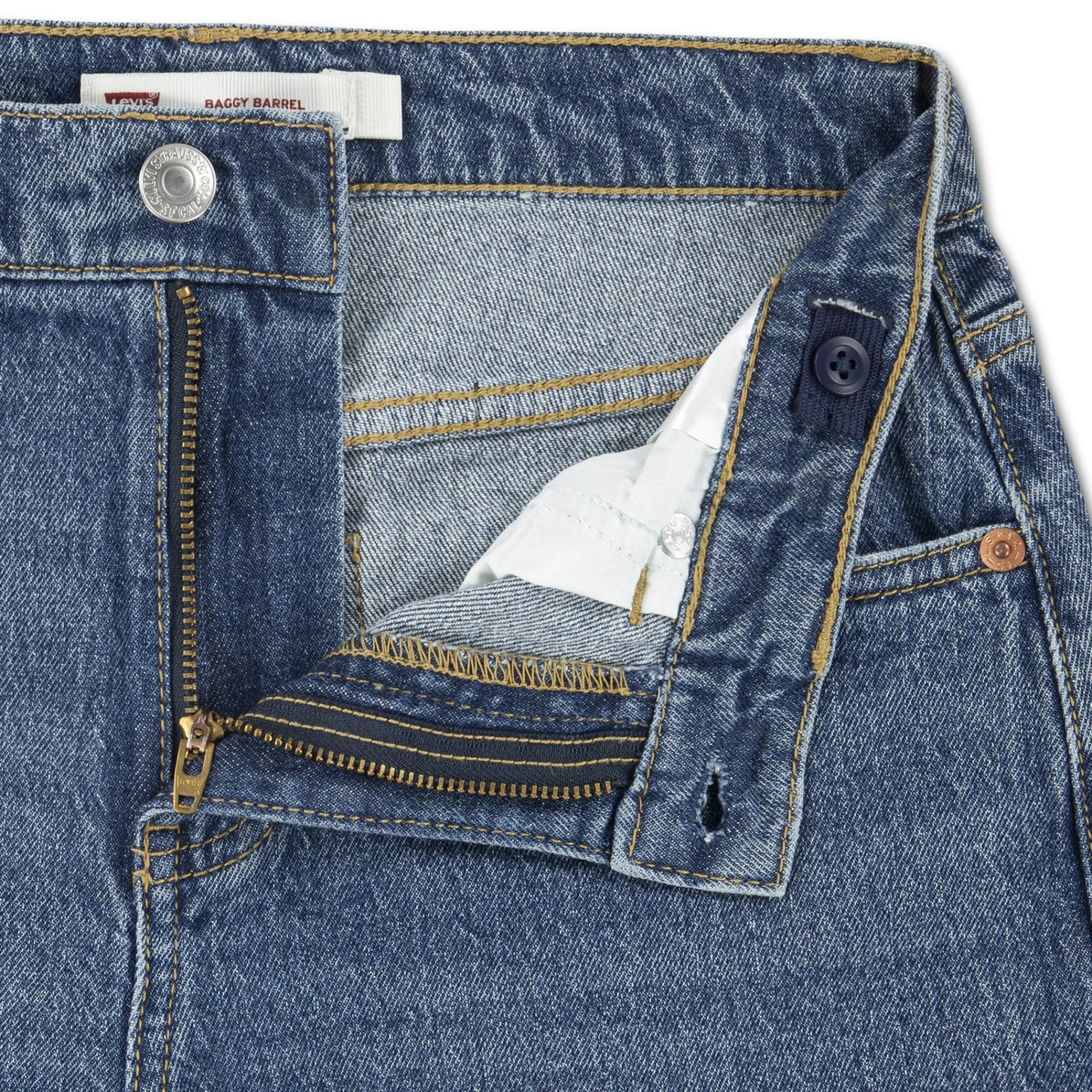 Kids Levis Baggy Barrel Jeans 7-16y