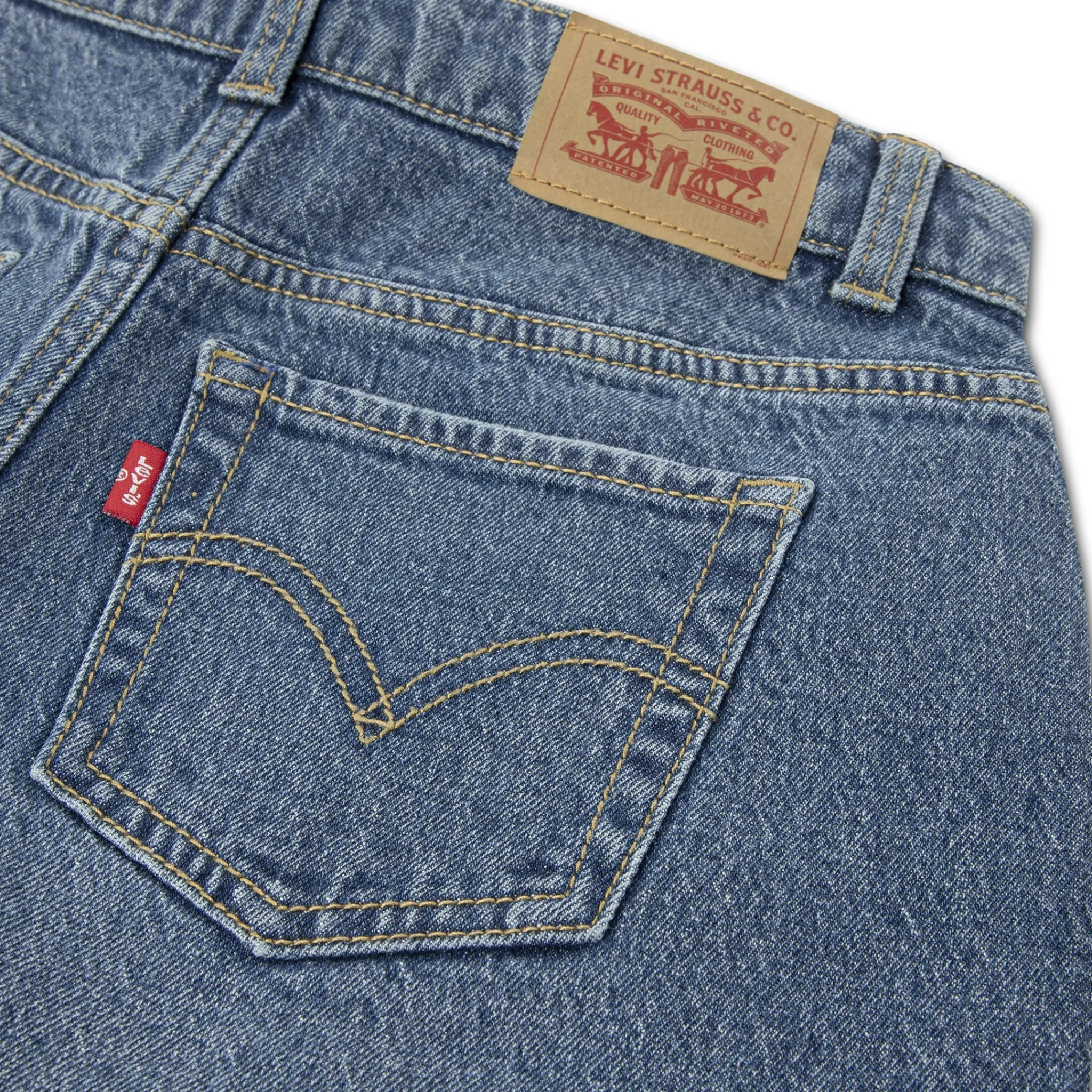 Kids Levis Baggy Barrel Jeans 7-16y