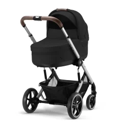 Kids Cybex Balios S Lux Bassinet - Moon Black