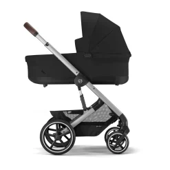 Kids Cybex Balios S Lux Bassinet - Moon Black