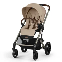 Kids Cybex Strollers|Strollers & Trailers>Balios S Lux Stroller - Almonde Beige