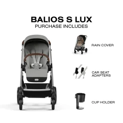 Kids Cybex Balios S Lux Stroller - Grey