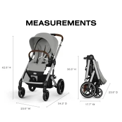 Kids Cybex Balios S Lux Stroller - Grey