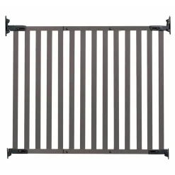 Kidco Bamboo Angle Mount Safeway Gate - Grey