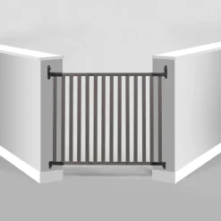 Kidco Bamboo Angle Mount Safeway Gate - Grey