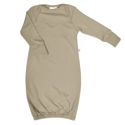 Perlimpinpin Bamboo Baby Sleep Gown-taupe