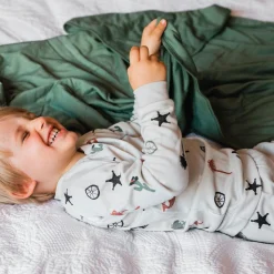Kids Perlimpinpin Bamboo Blanket - Green