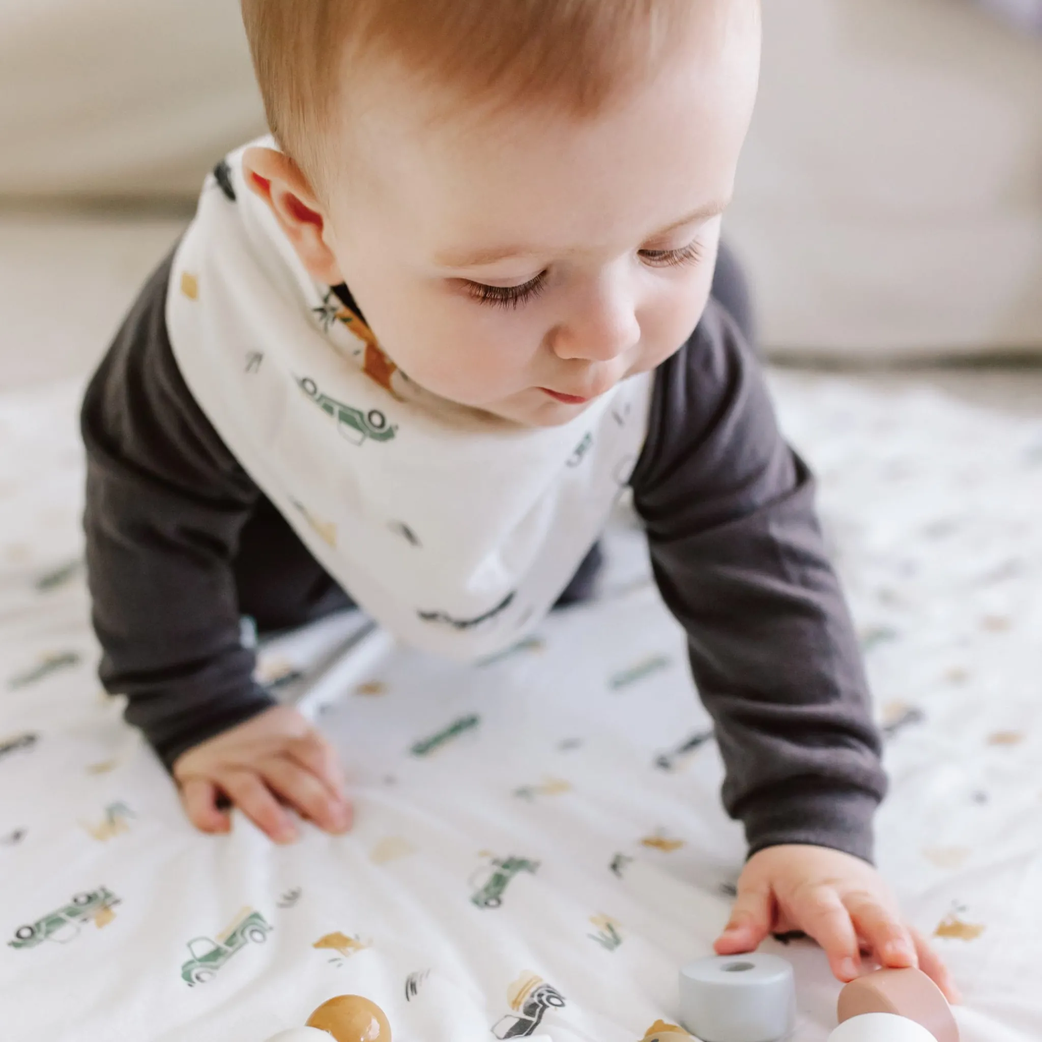 Kids Perlimpinpin Bamboo Blanket - Prairies