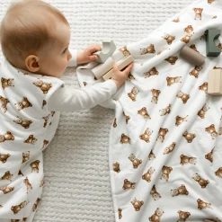 Kids Perlimpinpin Blankets|Blankets>Bamboo Blanket - Teddy Bears