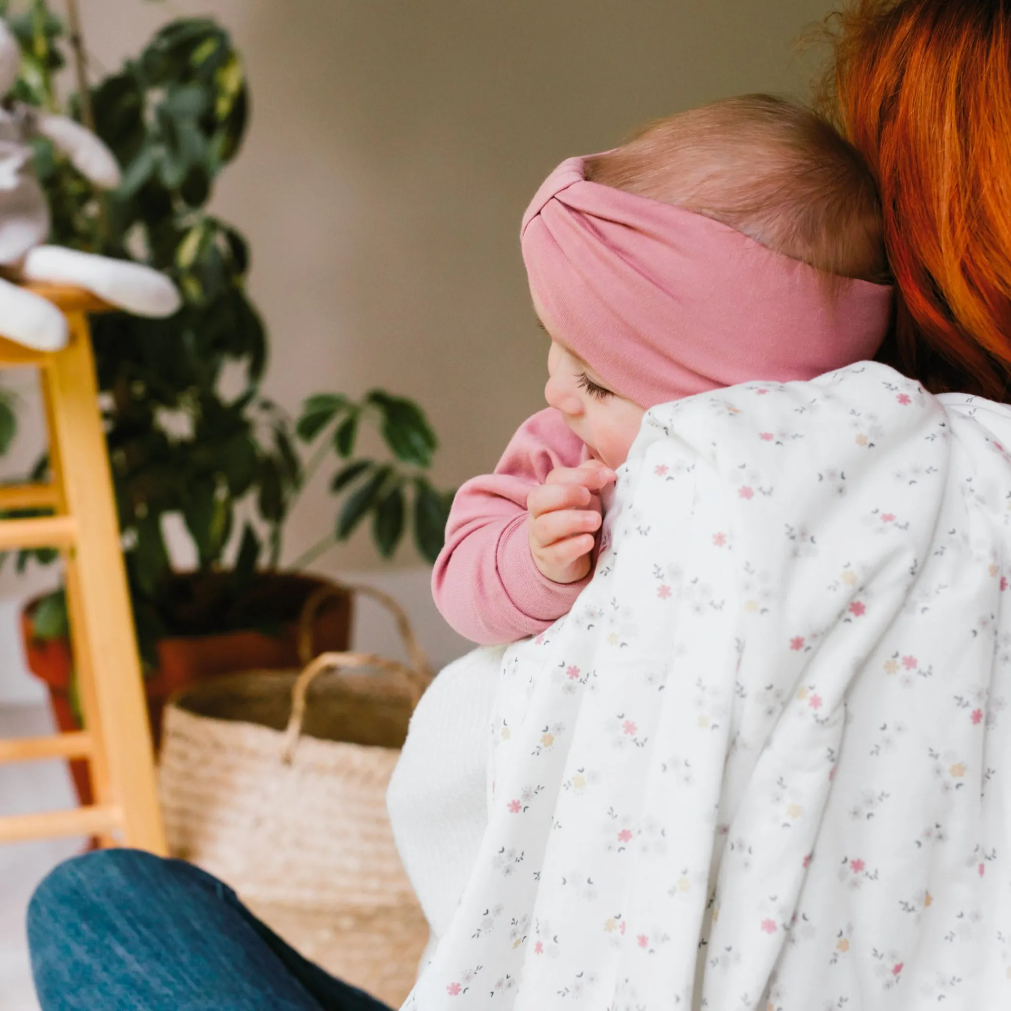 Kids Perlimpinpin Towels & Wipes|Towels & Wipes>Bamboo Hooded Towel - Floral