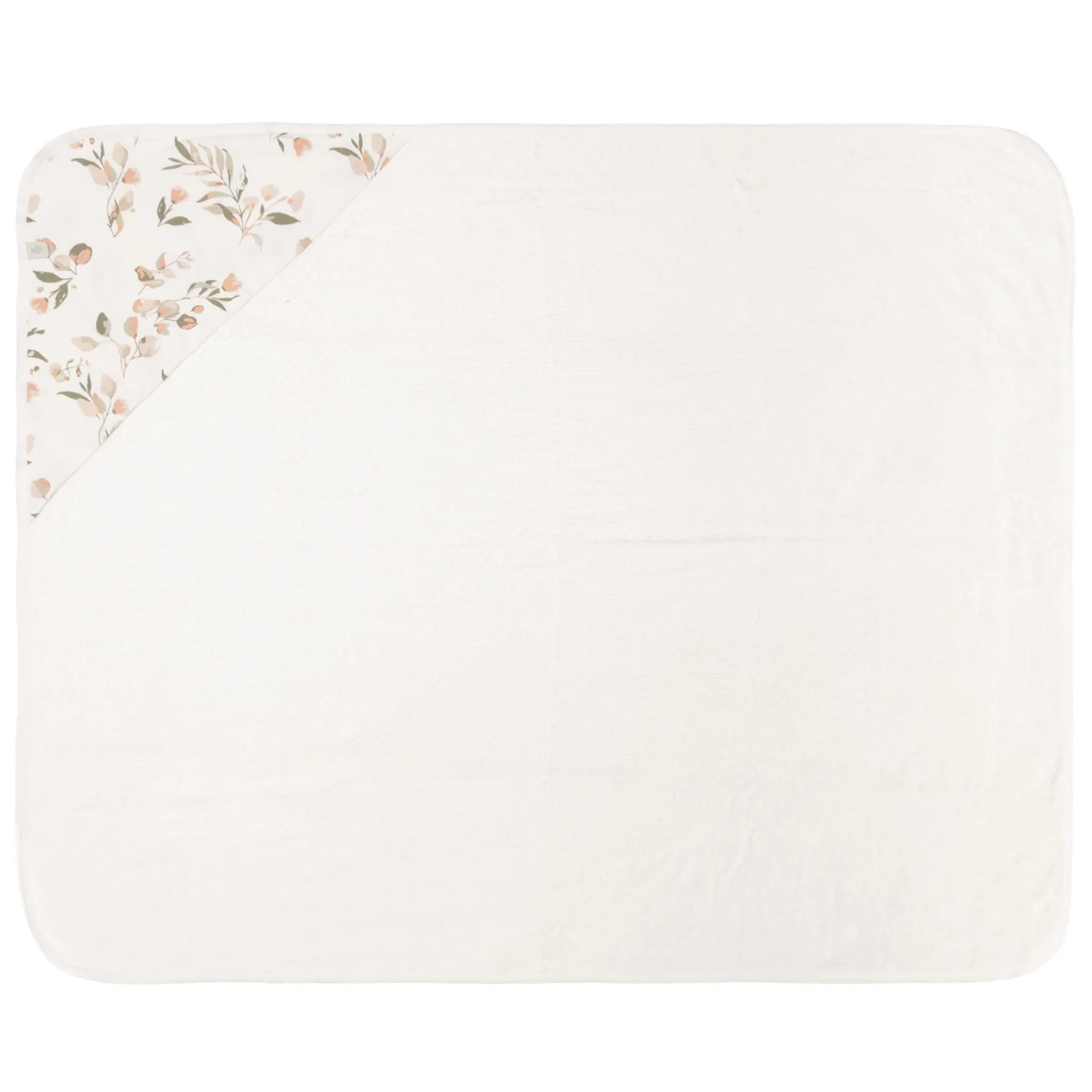 Kids Perlimpinpin Towels & Wipes|Towels & Wipes>Bamboo Hooded Towel - Leaves