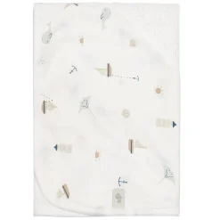 Kids Perlimpinpin Bamboo Hooded Towel - Ocean
