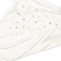 Kids Perlimpinpin Bamboo Hooded Towel - Ocean