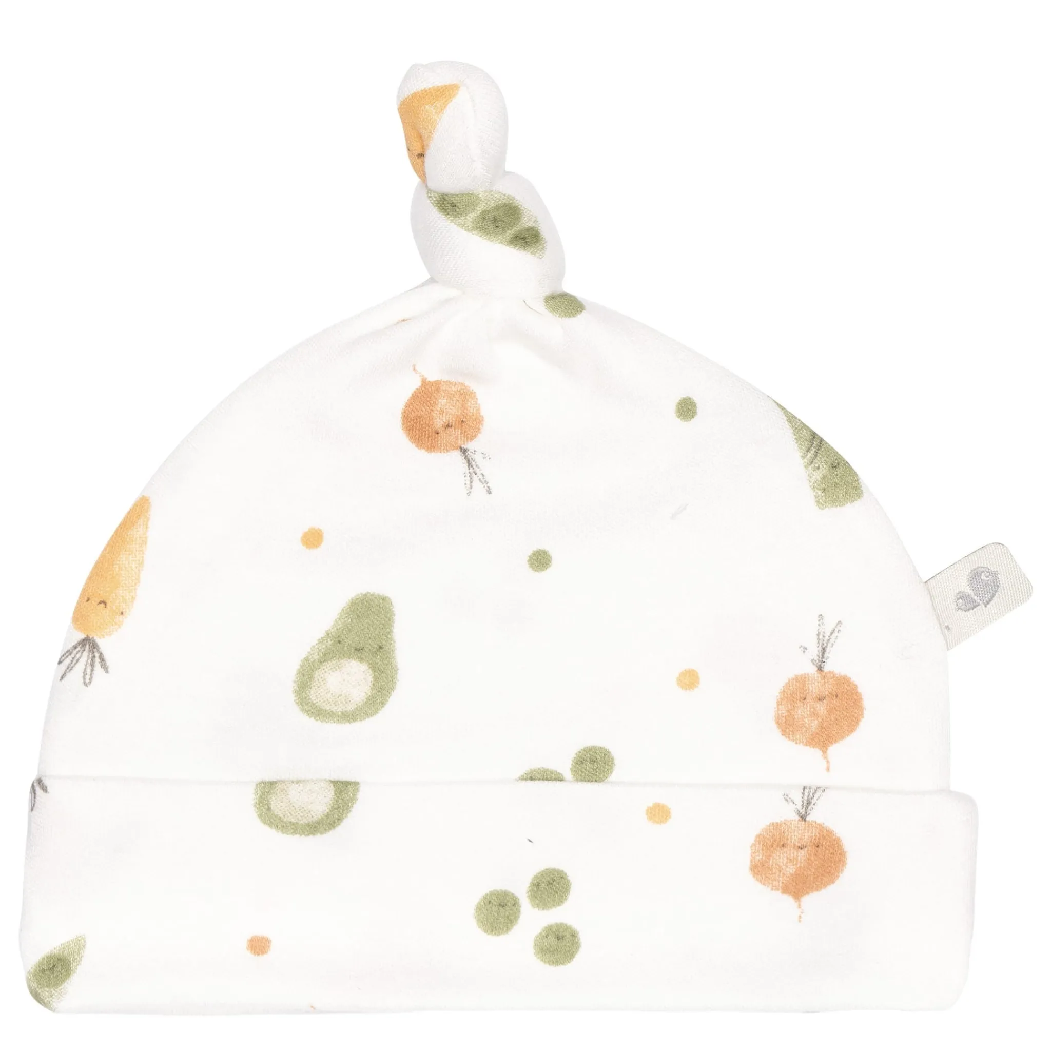 Perlimpinpin Hats And Caps>Bamboo Knotted Hat 0-3m Veget