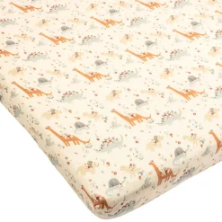 Kids Loulou Lollipop Bamboo Muslin Fitted Crib Sheet - Baby Dinomite