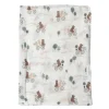 Kids Loulou Lollipop Blankets|Blankets>Bamboo Muslin Swaddle Blanket - Bears on Bikes