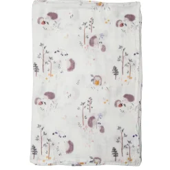 Kids Loulou Lollipop Bamboo Muslin Swaddle Blanket - Hedgehog