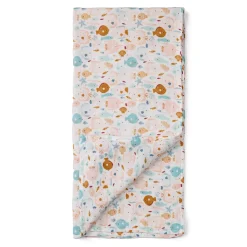 Kids Loulou Lollipop Bamboo Muslin Swaddle Blanket - Kissed