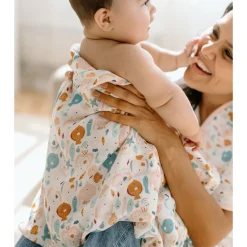 Kids Loulou Lollipop Bamboo Muslin Swaddle Blanket - Kissed