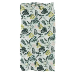 Kids Loulou Lollipop Bamboo Muslin Swaddle Blanket - Jungle Leaves