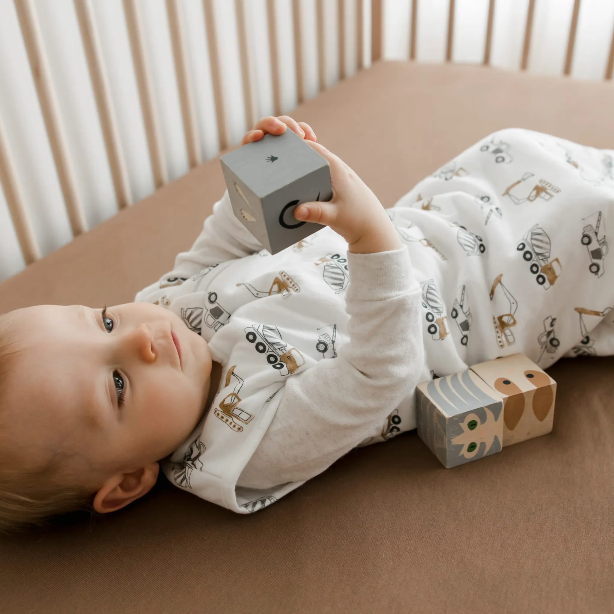 Perlimpinpin Sleep Bags|Pyjamas>Bamboo Night Bag 0-36 months - Construction