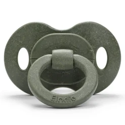 Elodie Bamboo Pacifier Latex 3m+ - Rebel Green