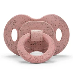 Elodie Pacifiers & Clips|Pacifiers & Clips>Bamboo Pacifier Silicone 3m+ - Faded Rose