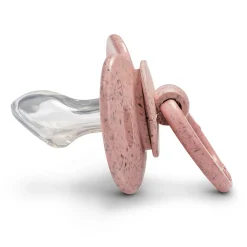 Elodie Pacifiers & Clips|Pacifiers & Clips>Bamboo Pacifier Silicone 3m+ - Faded Rose