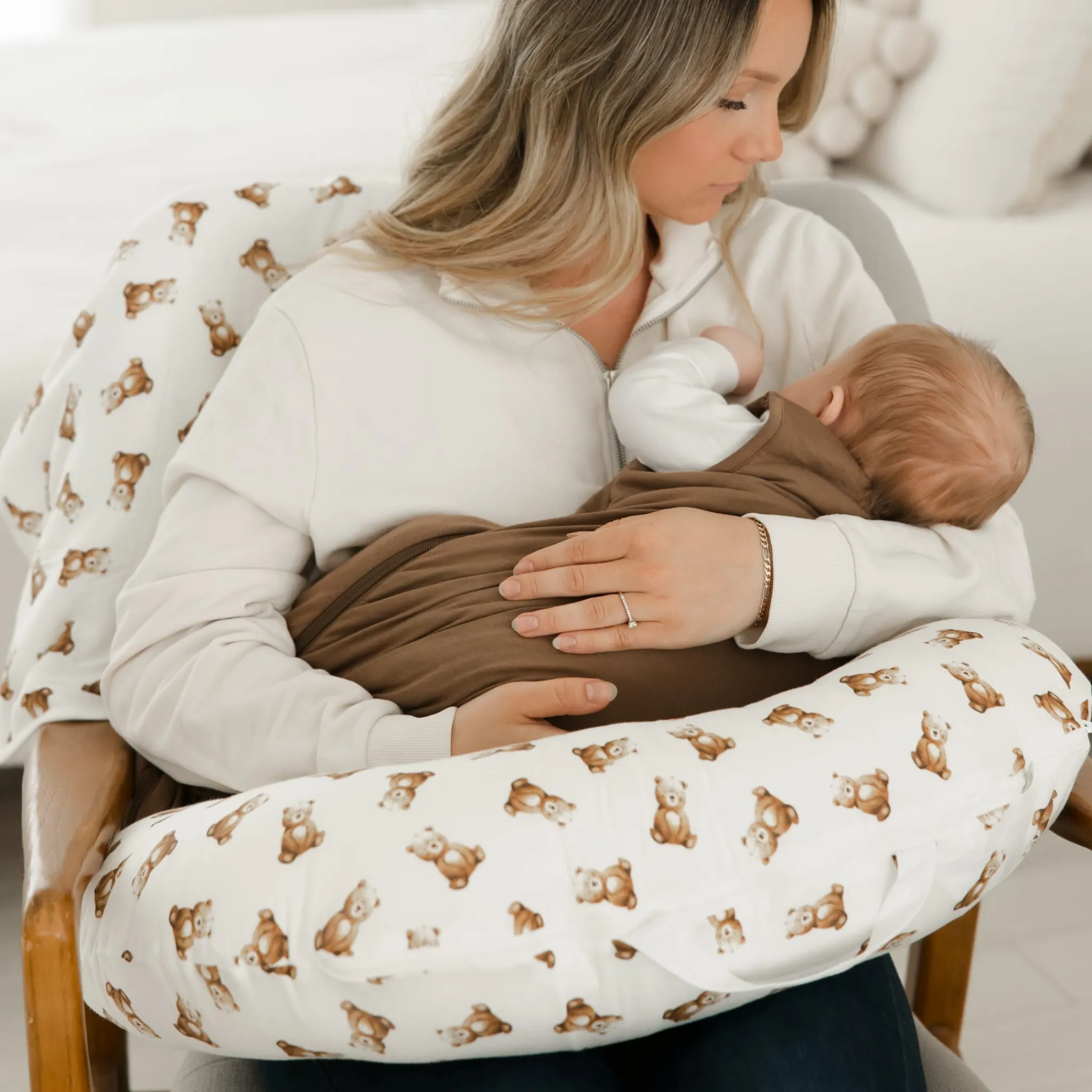 Perlimpinpin Sleep Bags|Pyjamas>Bamboo Sleep Bag 0-36 months - Moka