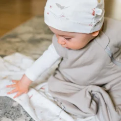 Perlimpinpin Bamboo Sleep Bag 0-36 months - Taupe