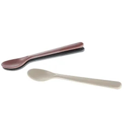 Kids Cink Bamboo Toddler Spoon (3) - Fog/Beet/Ocean