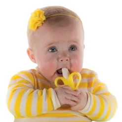 Mombella Banana Teething Toy / Toothbrush