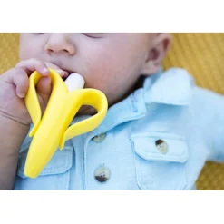 Mombella Banana Teething Toy / Toothbrush