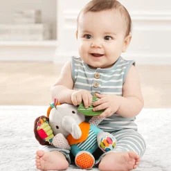 Skip Hop Stroller & Car Seat Toys|Developmental Toys>Bandana Buddies Activity Toy - Elephant
