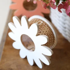 Abricotine Bank - White Daisy