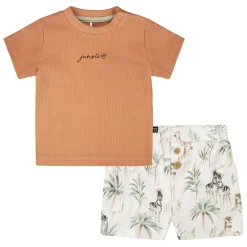 BOY Deux par Deux Outfit Sets>Baobab Jungle 2pces Set 3-24m