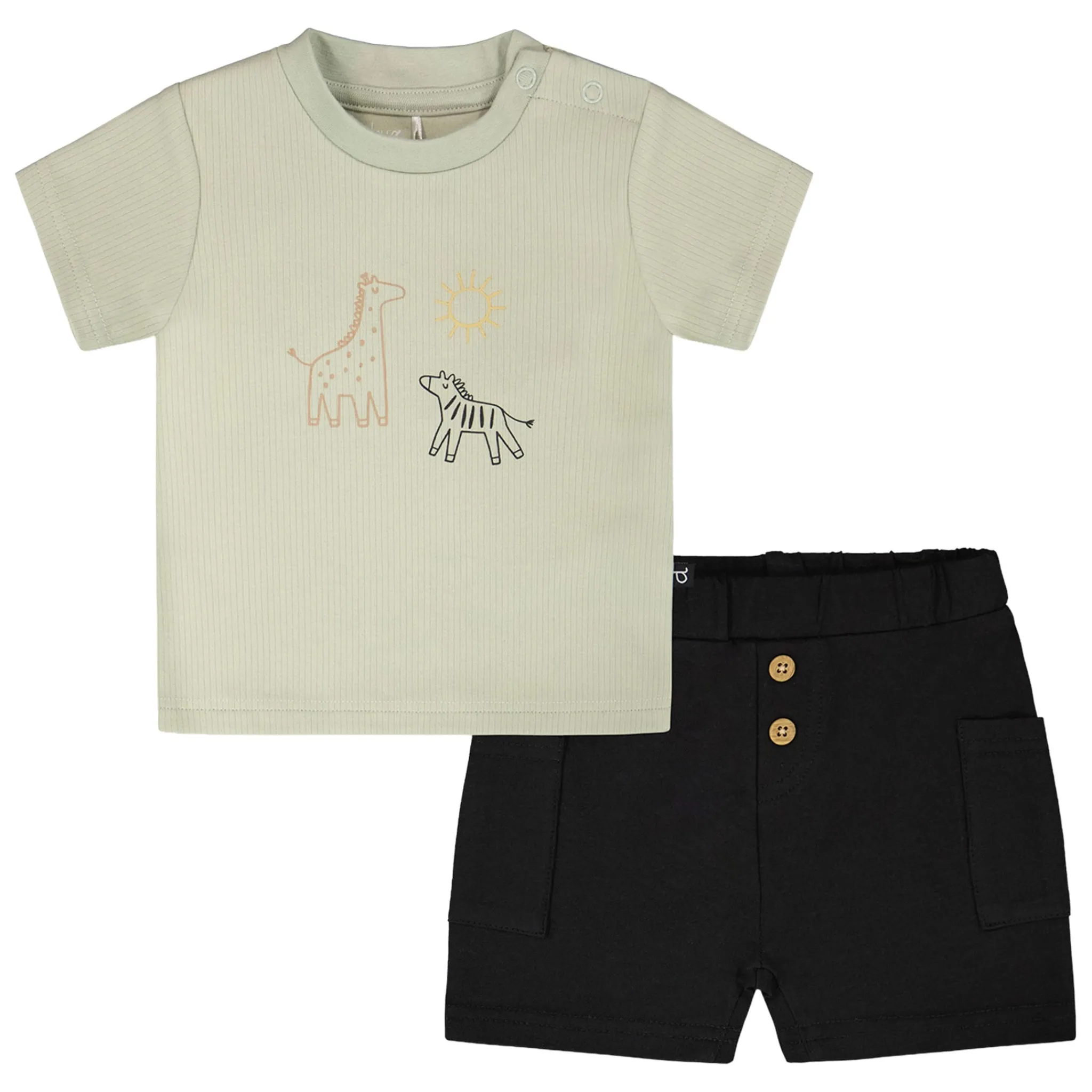 BOY Deux par Deux Baobab 2pce Set 3-24m