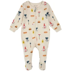 BOY Petit Lem Barbecue Pajamas 0-24m