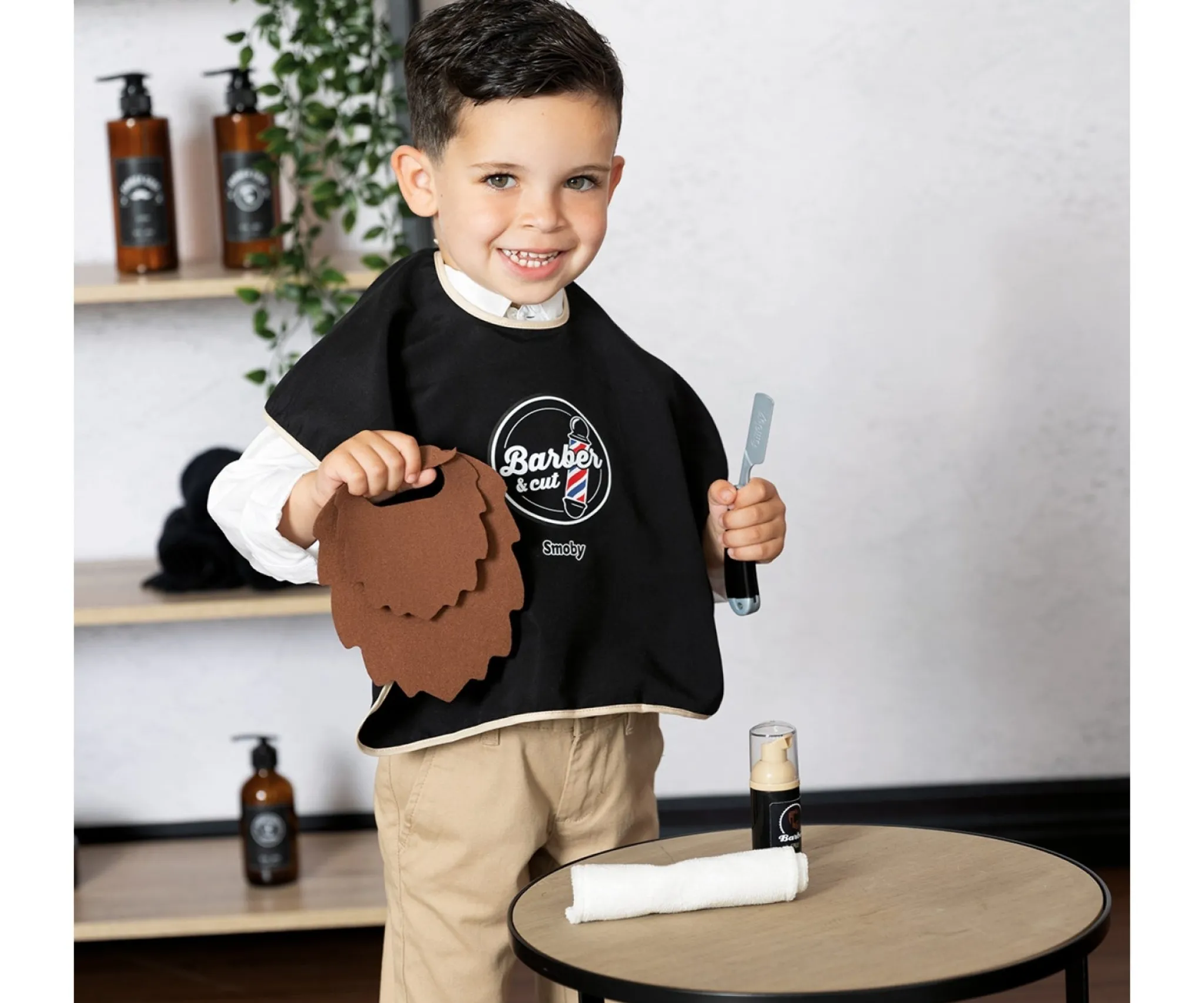Kids Smoby Pretend Play & Imitation>Barber & Cut First Beard