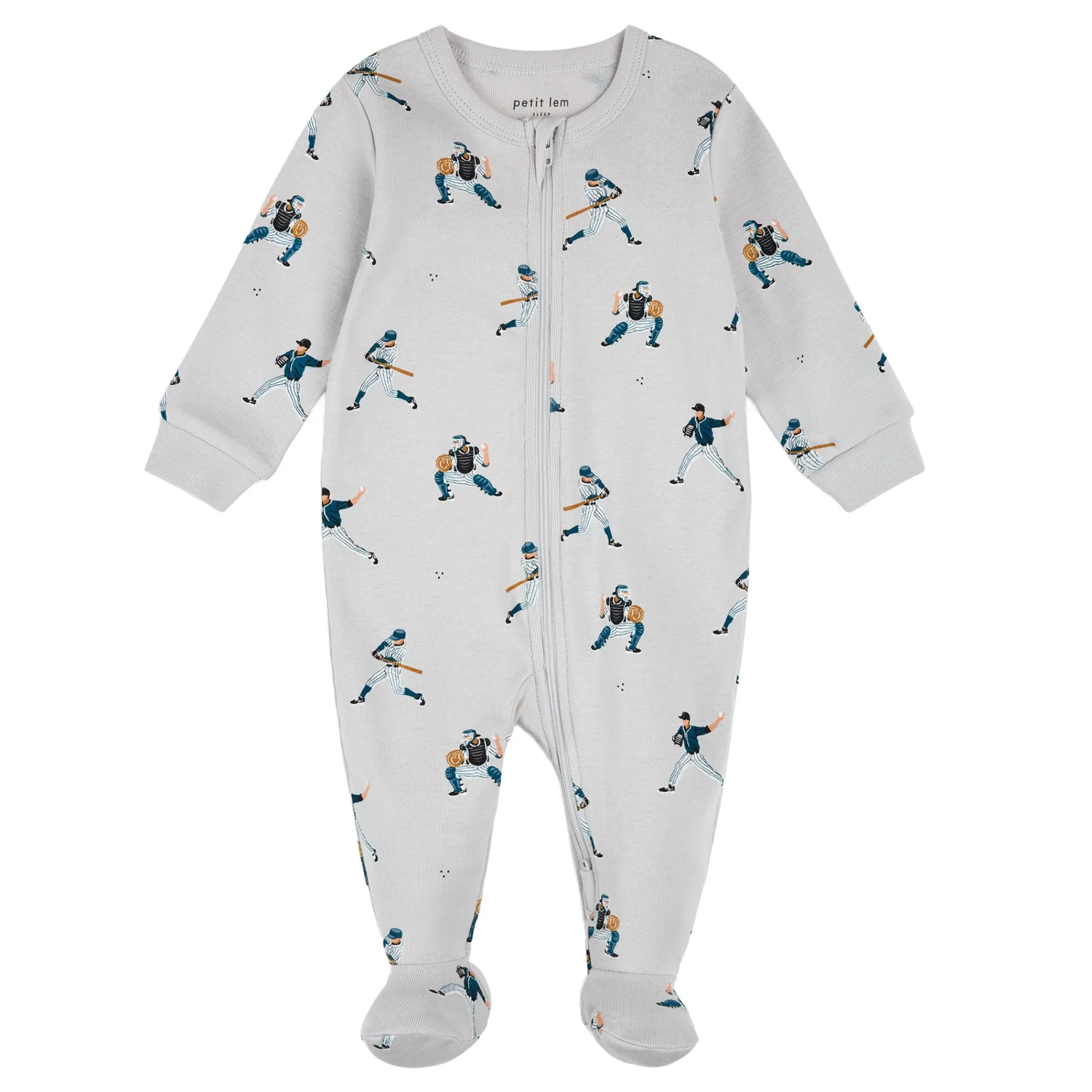 BOY Petit Lem Pajamas|Pyjamas>Baseball Pajamas 0-24m