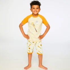Kids/BOY Deux par Deux Baseballs Pajama Set 2-6