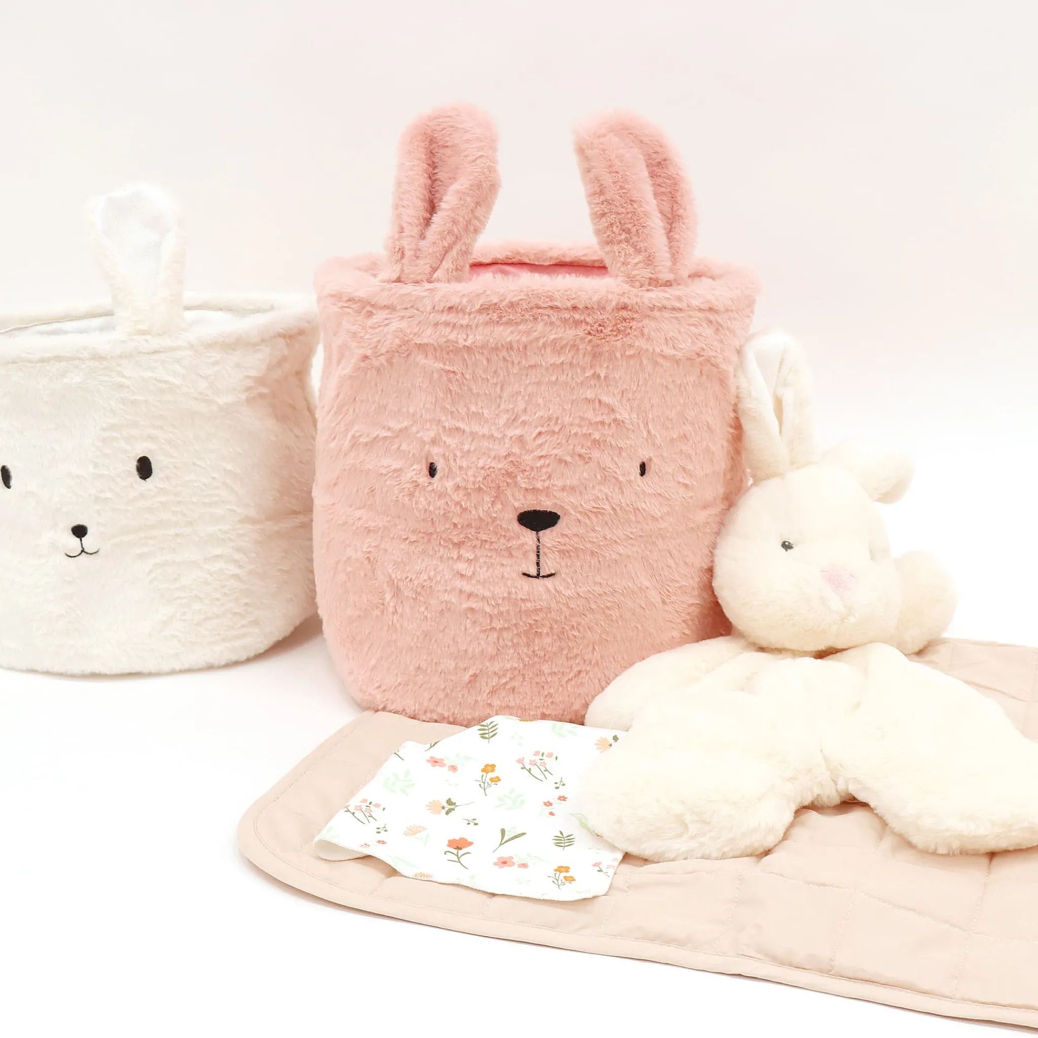 Bebe Confort Storage>Basket - Ivory Rabbit